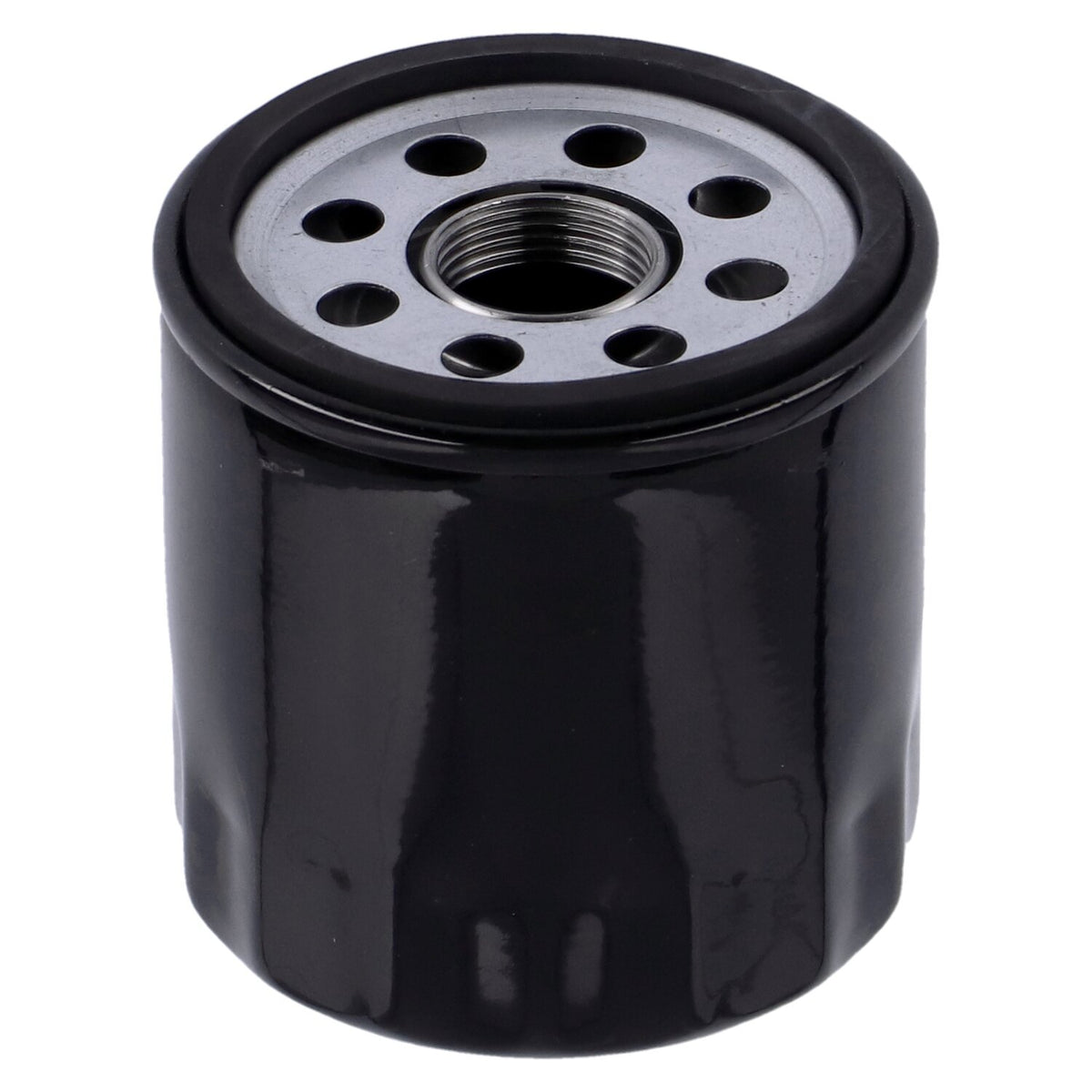 MCS spin-on oil filter with top nut - Black