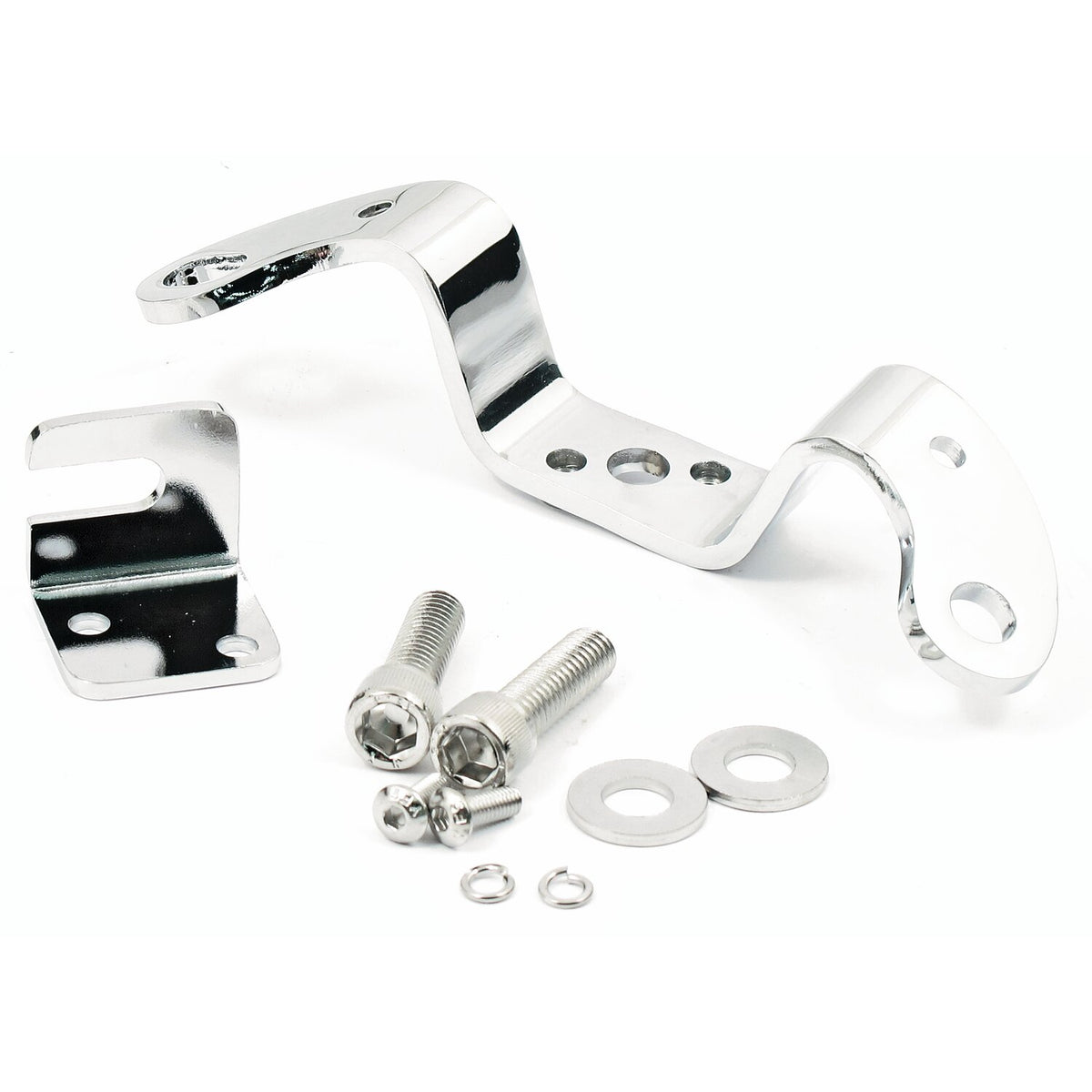 MCS OEM style XL Sportster top motor mount - Chrome