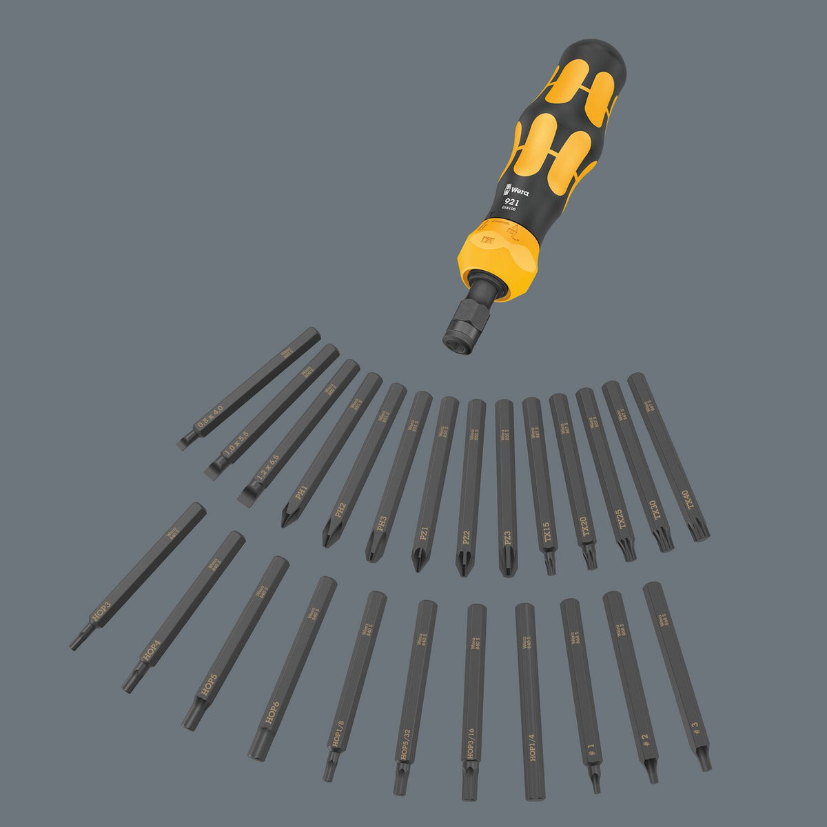 Wera Kraftform impact screwdriver kit - Metric