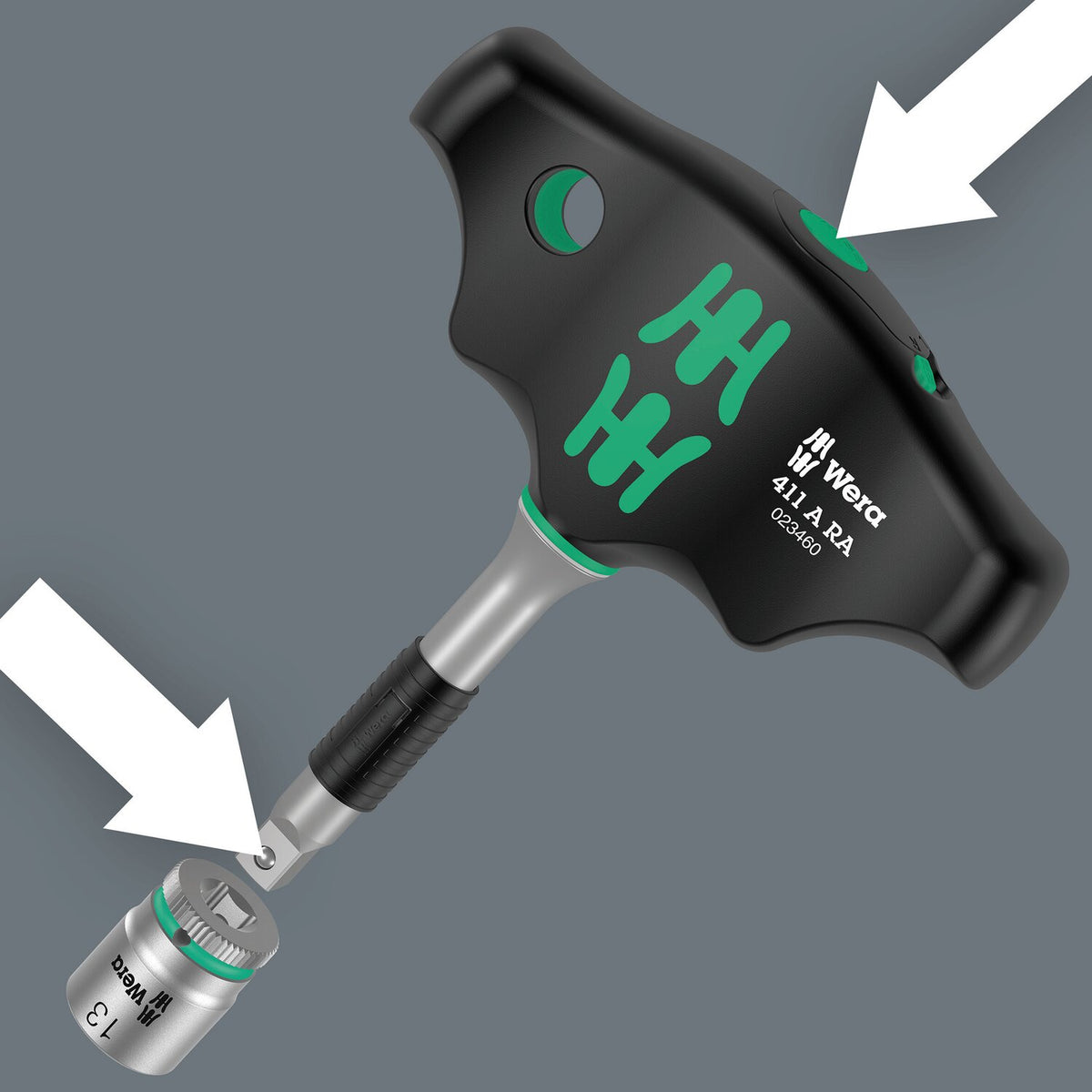 Wera Kraftform Kompact 400 RA - 1/4" drive - Metric sizes