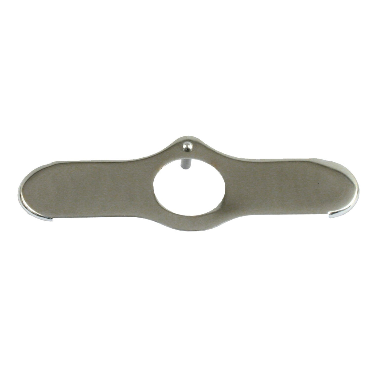 Samwel Lockplate inline Springer fork stem nut - Chrome