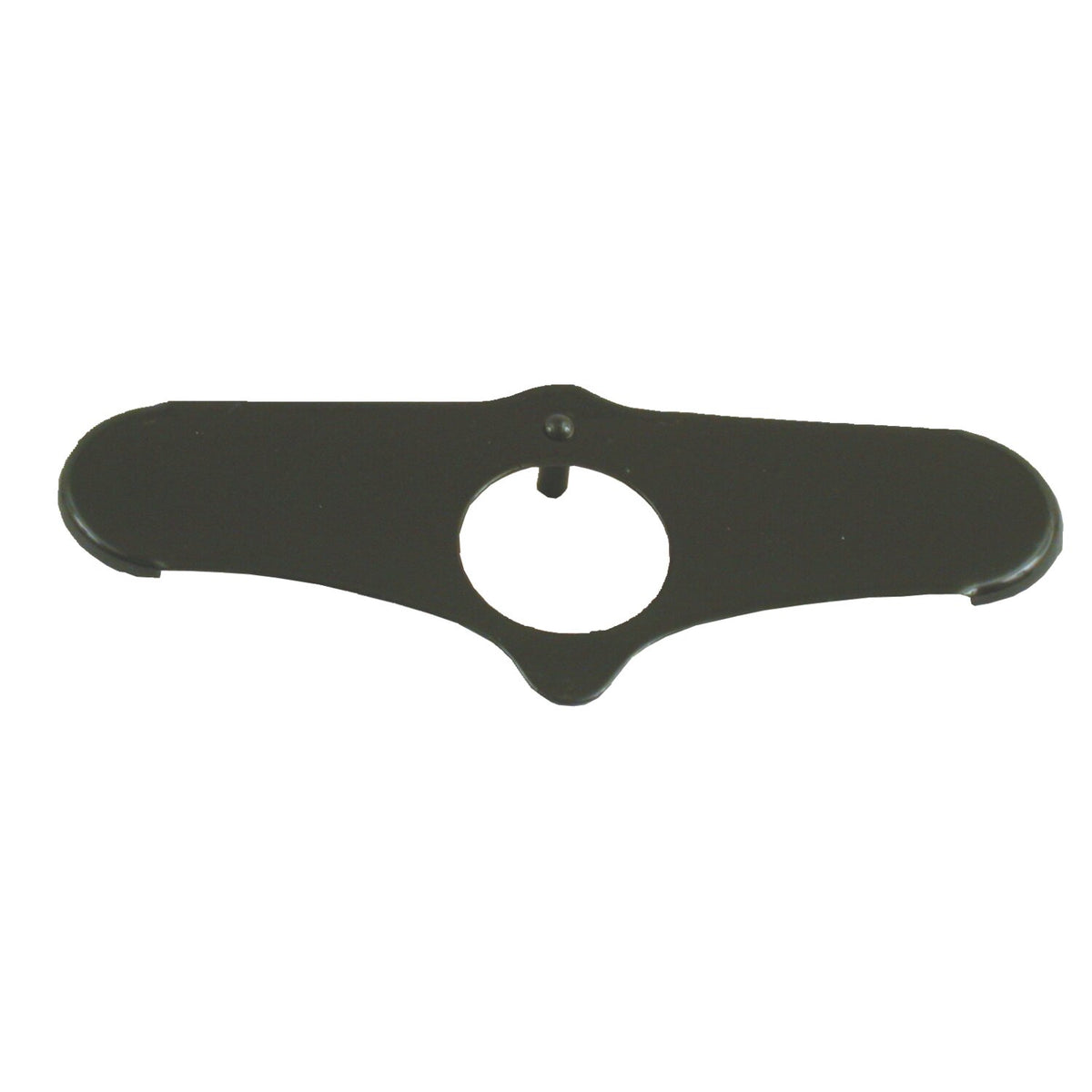 Samwel Lockplate negative offset Springer fork stem nut - Black
