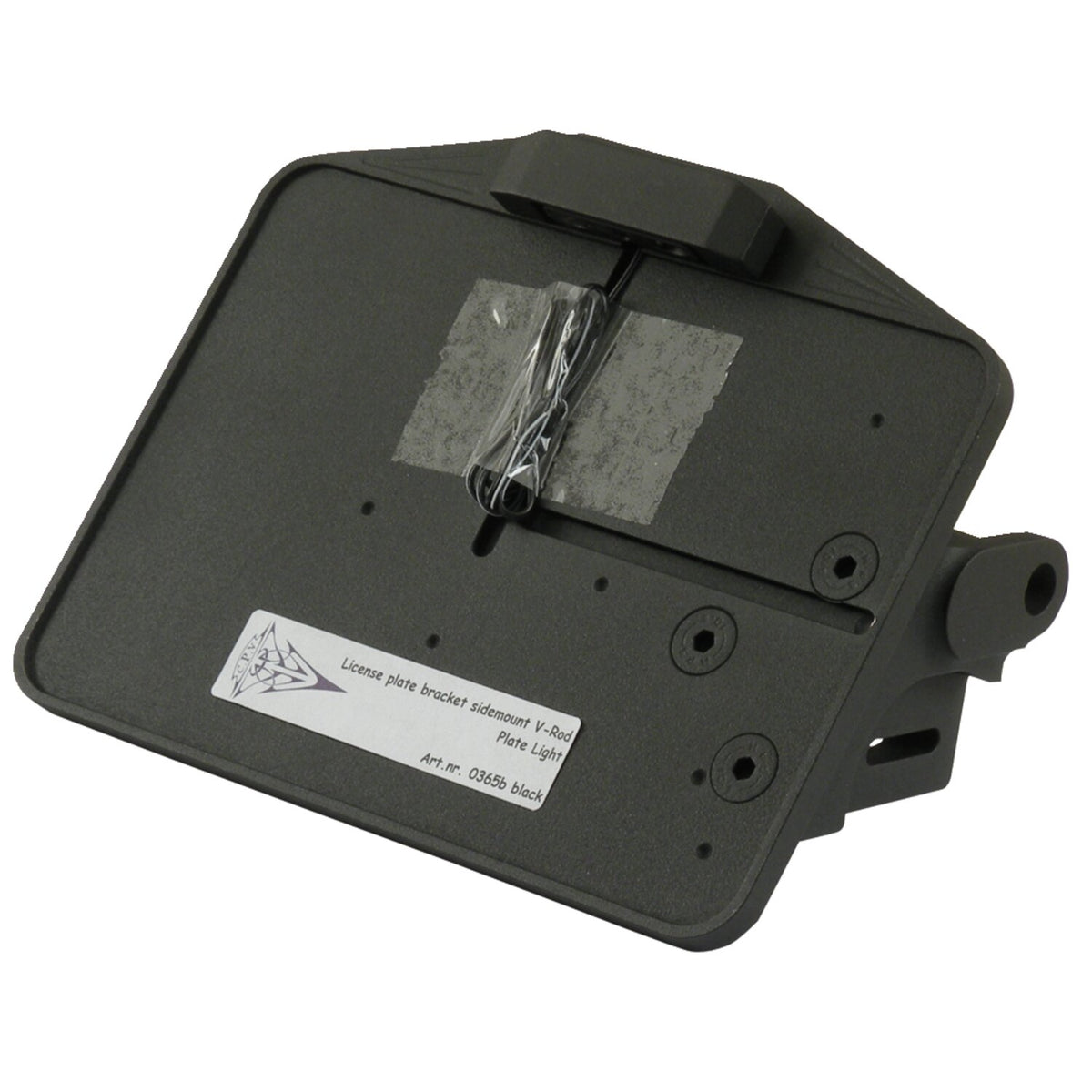 Cpv license plate bracket