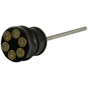 CPV CVP oil tank fill plug with dipstick - Bullet - Black