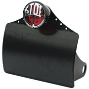 Cpv curved license plate bracket