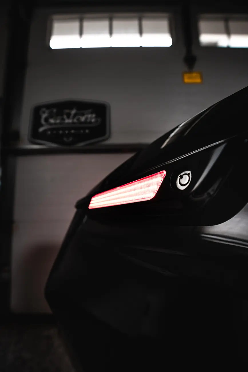 Custom Dynamics Saddlebag Latch Lights - Red Led