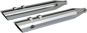 S&s Cycle Slash Cut Slip-on Mufflers Chrome