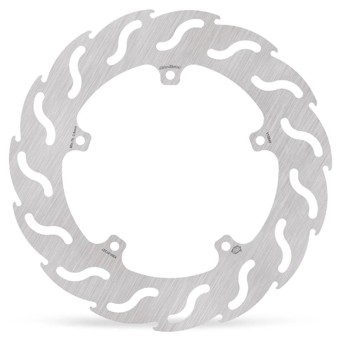 Moto-master Flame Series Brake Rotor For Motorcycles - Front