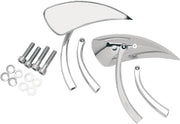 Drag Specialties Teardrop Mirrors - Chrome