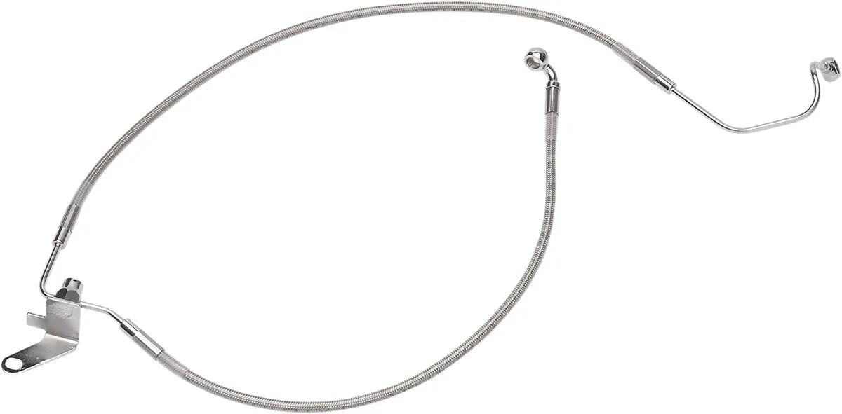 Drag Specialties Stainless Steel Brake Line Kit Rear