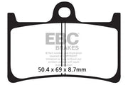 Ebc Sfa-hh Series Sintered Brake Pads For Scooters - Front
