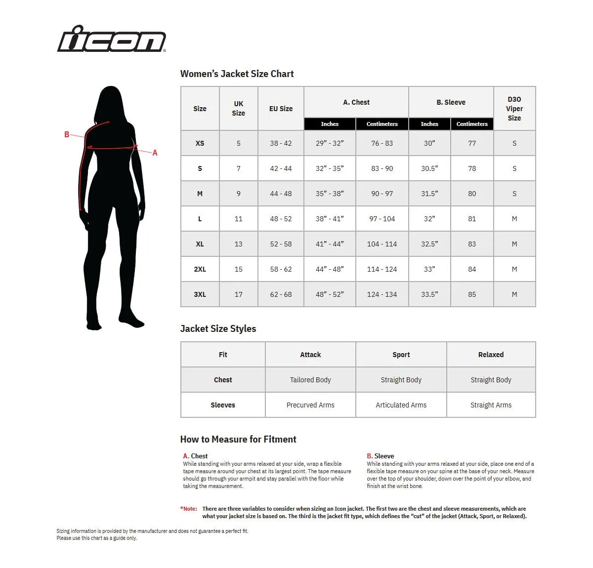 Icon Women's Contra3™ Jacket - Black/Orange/White