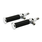 MCS Stud kit passenger foot pegs - Chrome
