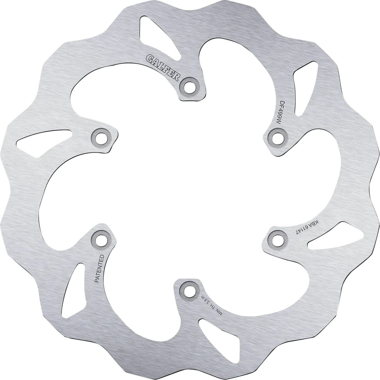Galfer Standard Brake Rotor For Motorcycles - Rear