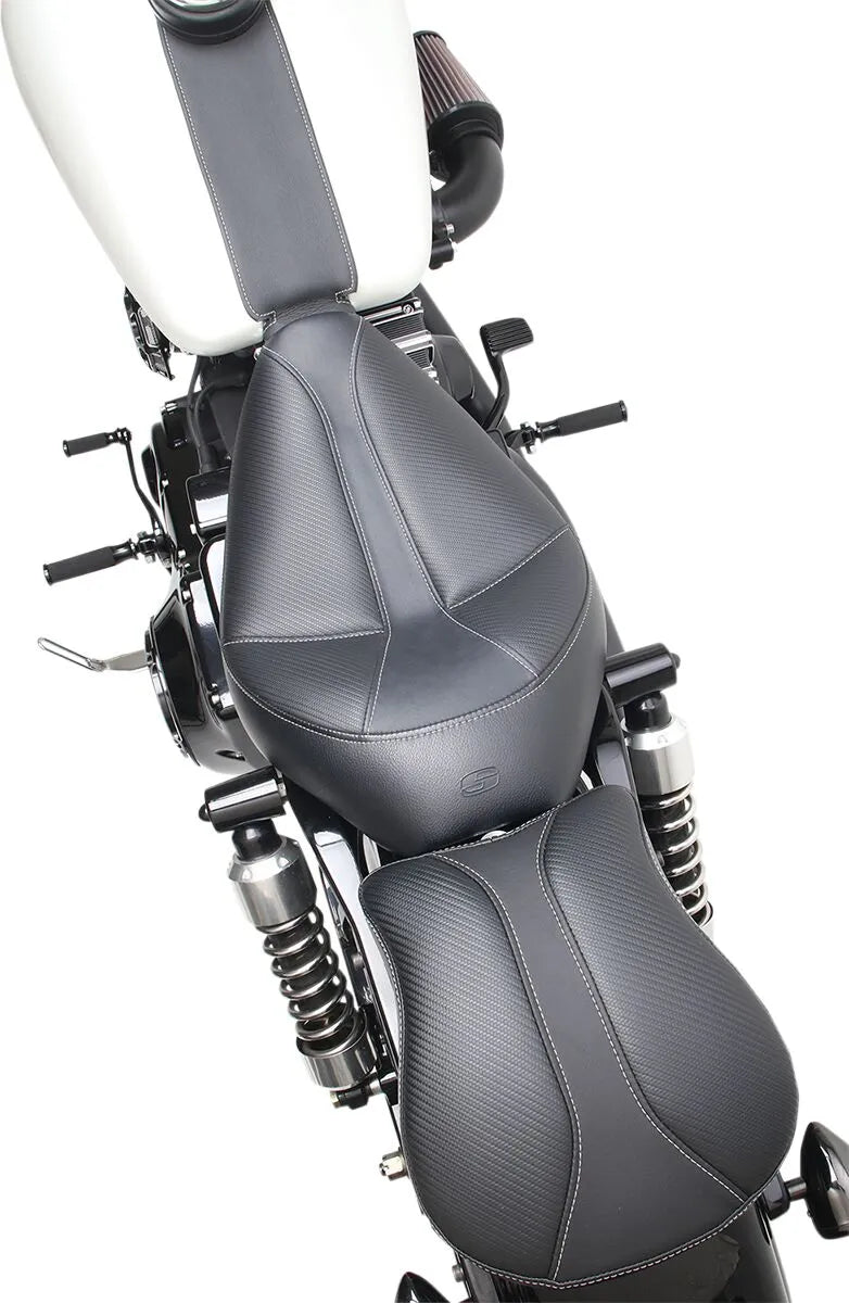 Saddlemen Dominator Solo Seat - Gelcore Technology - For Harley Davidson
