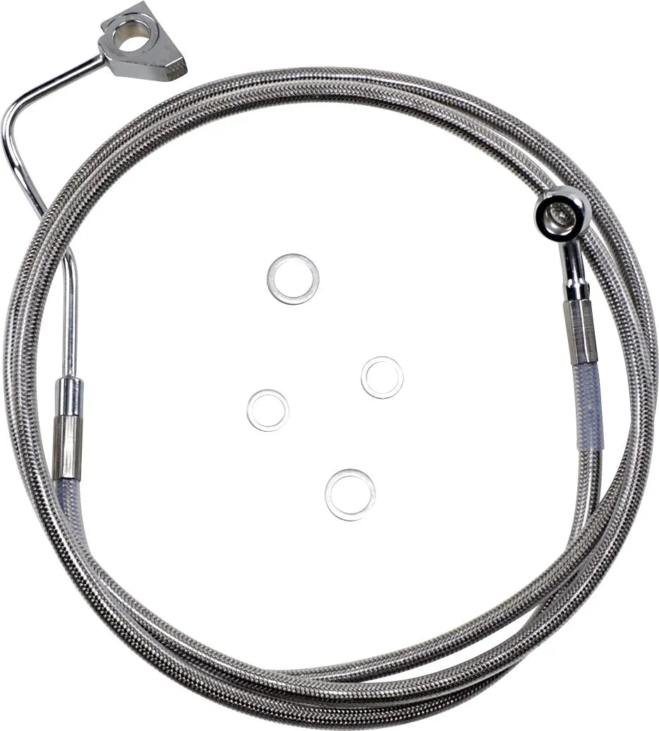 Drag Specialties Extended Brake Line Kit For Abs Models