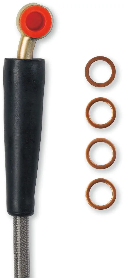 Moose Offroad Stainless Steel Braided Brake Line