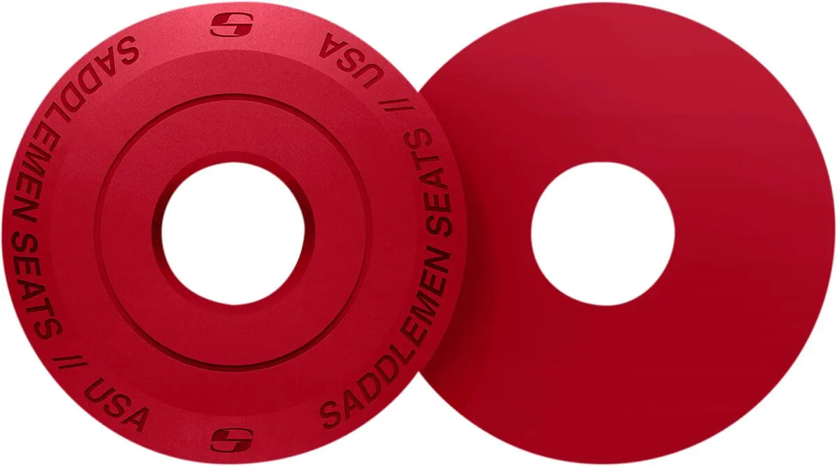 Saddlemen Fender Seat Washer - Red