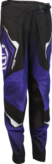 Moose Offroad Youth Qualifier Pants - Black/Purple/White