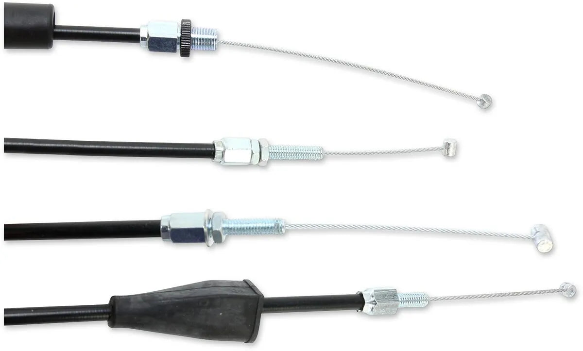 MOOSE OFFROAD HARD-PARTS Black Vinyl Throttle Cable