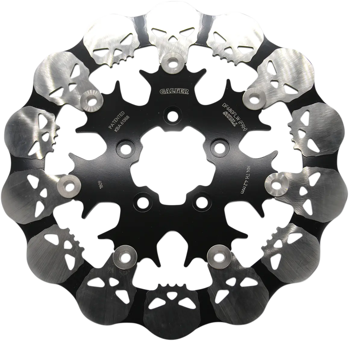 Galfer Skull Brake Rotor For Superior Braking - Front