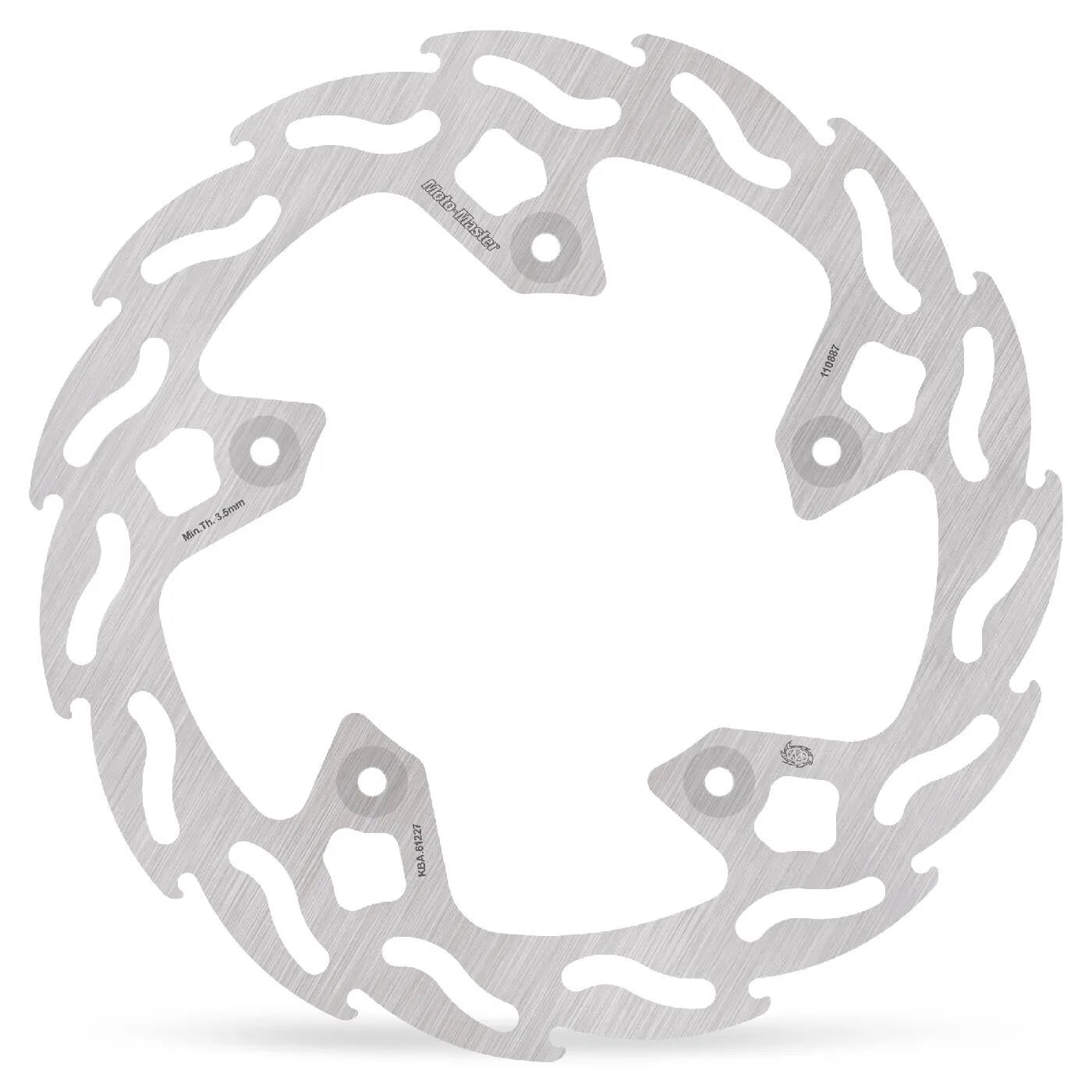 Moto-master Flame Series Fixed Brake Rotor - Front