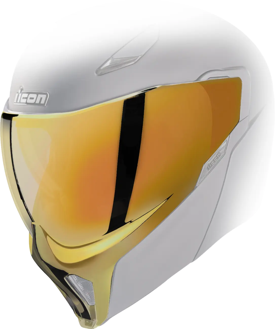 ICON Threshold Helmet Shield - Forged Bronze Mirror