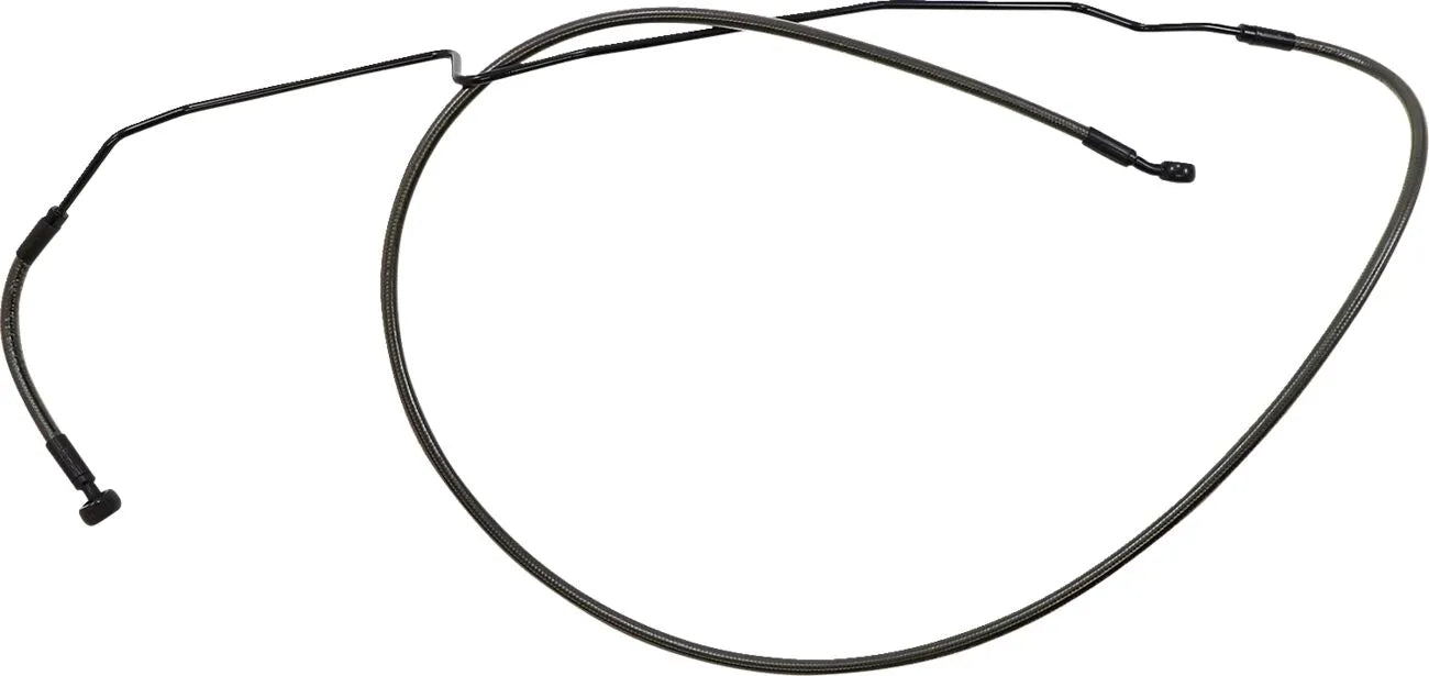 Magnum Shielding Braided Front Brake Line For Abs