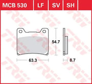 Trw All Round Sintered Metal Brake Pads Set Of 2 - Front & Rear