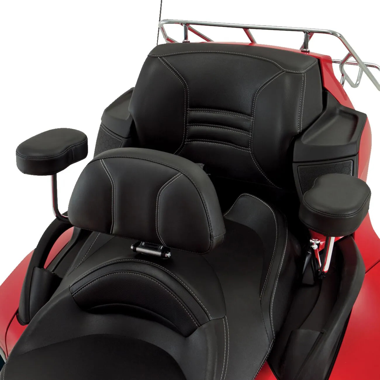 Show Chrome Grande Backrest - Enhanced Support - For CAN AM (BRP)