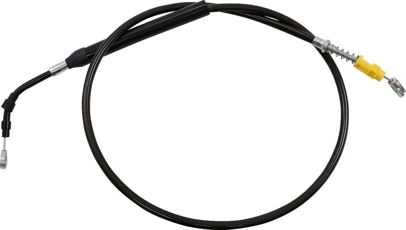 La Choppers Midnight Braided Clutch Cable for Ape Hanger