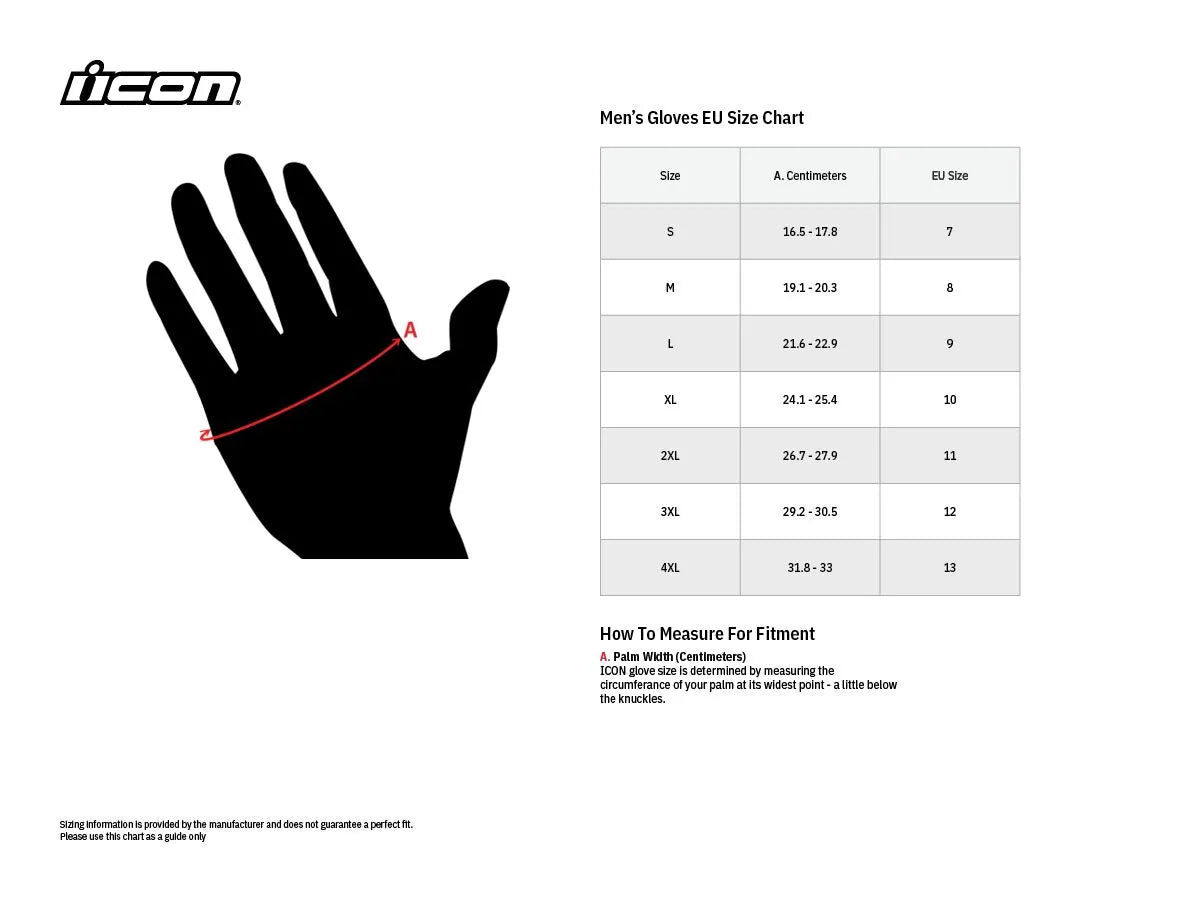 Icon Axys™ Leather Motorcycle Gloves - Black/Tan