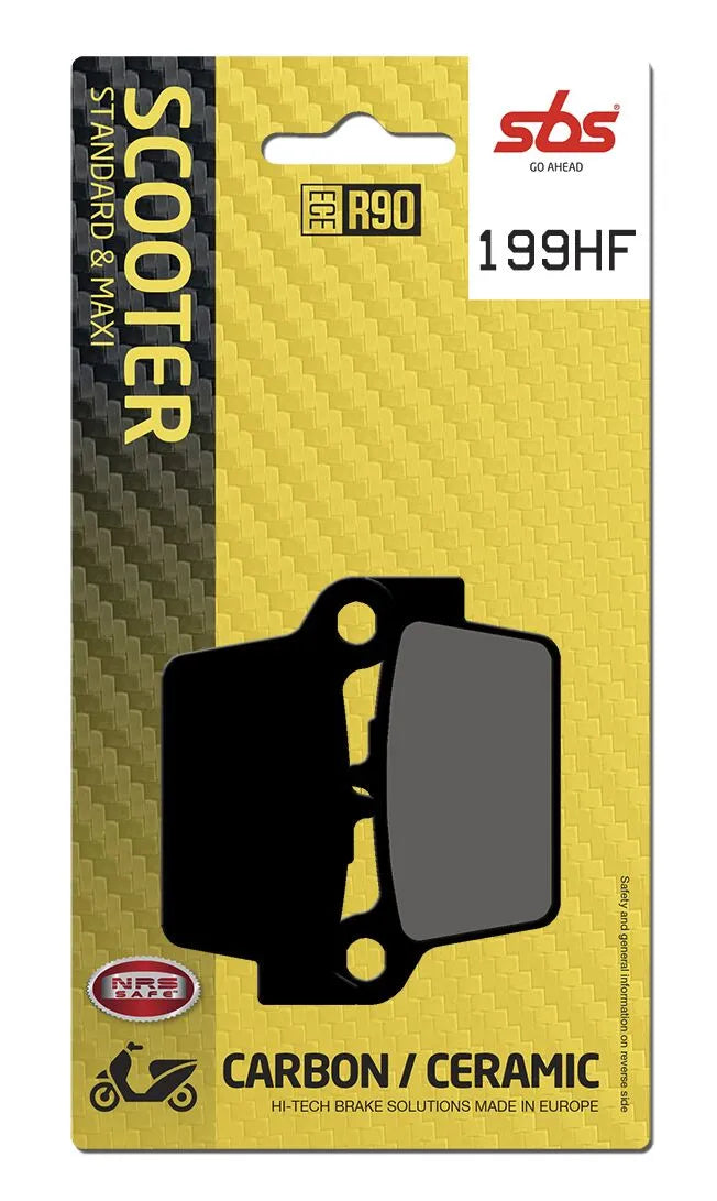 Sbs Hf Street Ceramic Organic Brake Pads - Rear