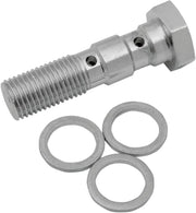 Drag Specialties Universal Chrome Steel Banjo Bolt