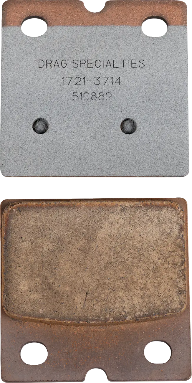 Drag Specialties Premium Sintered Metal Brake Pads for