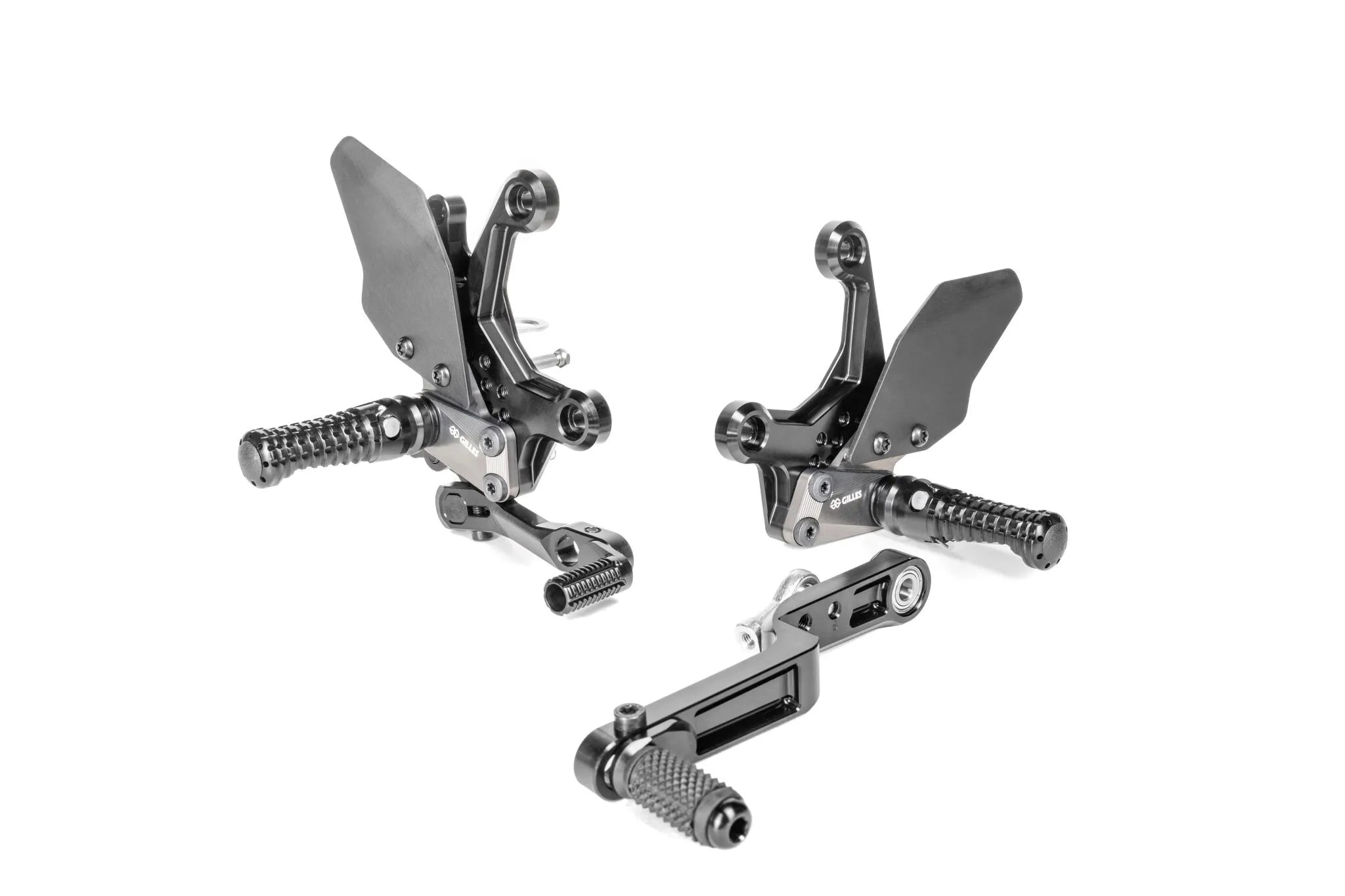 Gilles Tooling As31gt3 Adjustable Rearset - Black