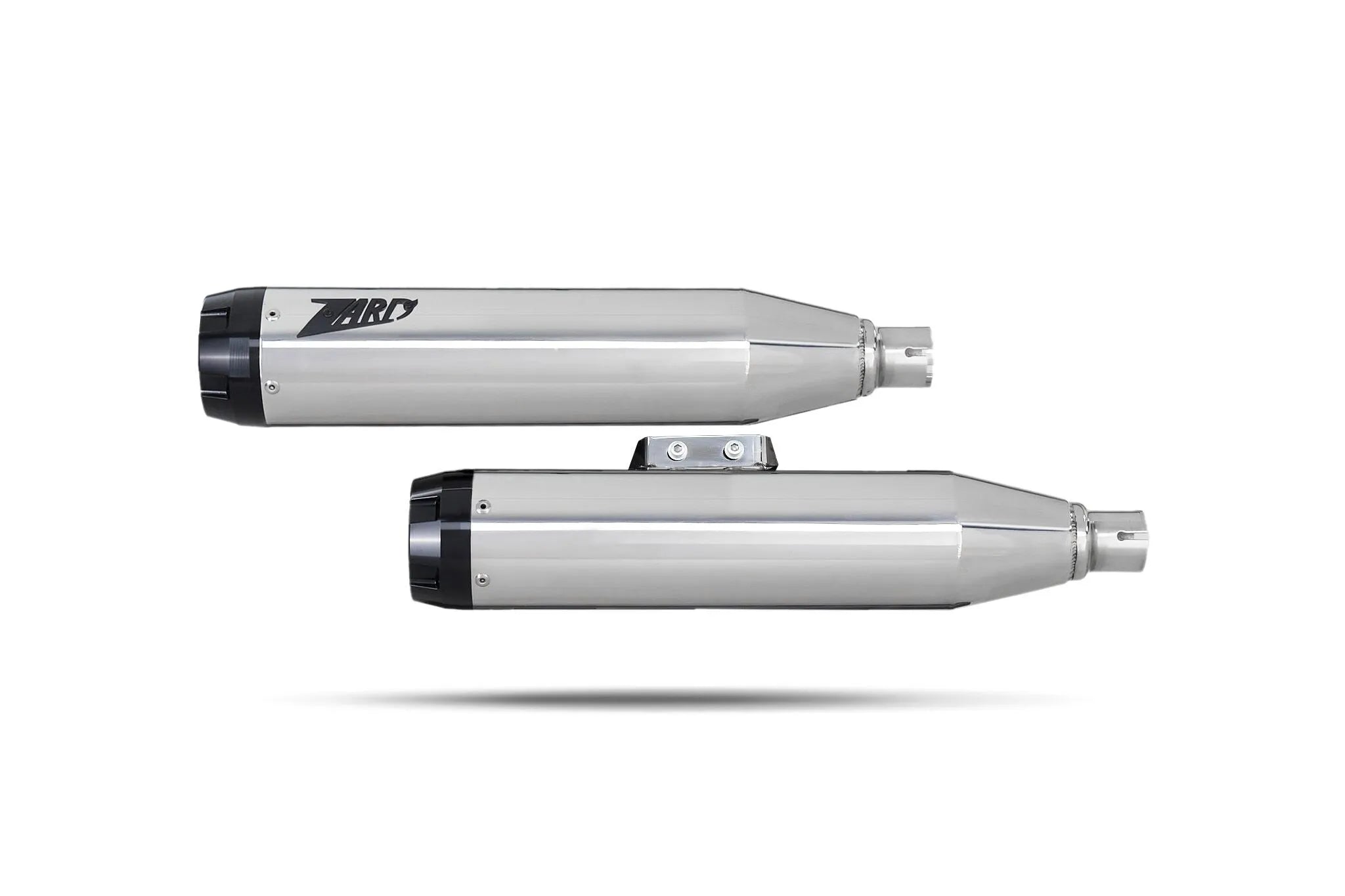 Zard Overlapped Slip-ons Muffler For Hd-softail