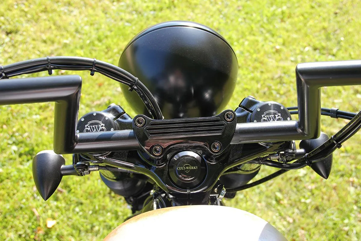 Cult Werk Handlebar Clamp For Harley Sportster
