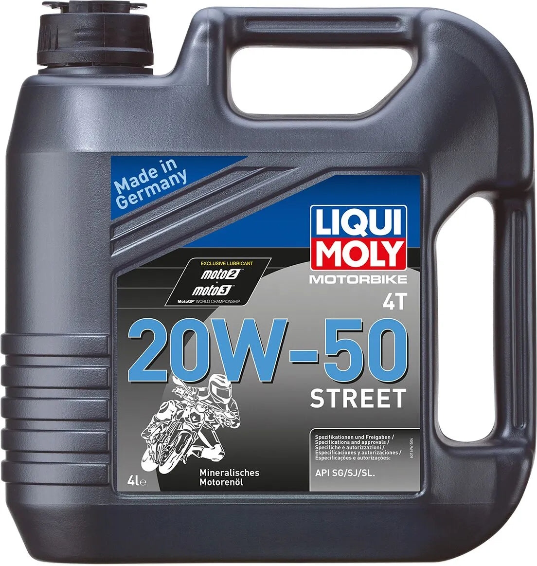 Liqui Moly 4t 20w-50 Street Engine Oil - 4 Liter