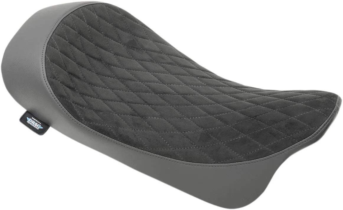 Drag Specialties Low-profile Solo Seat - For Harley Davidson
