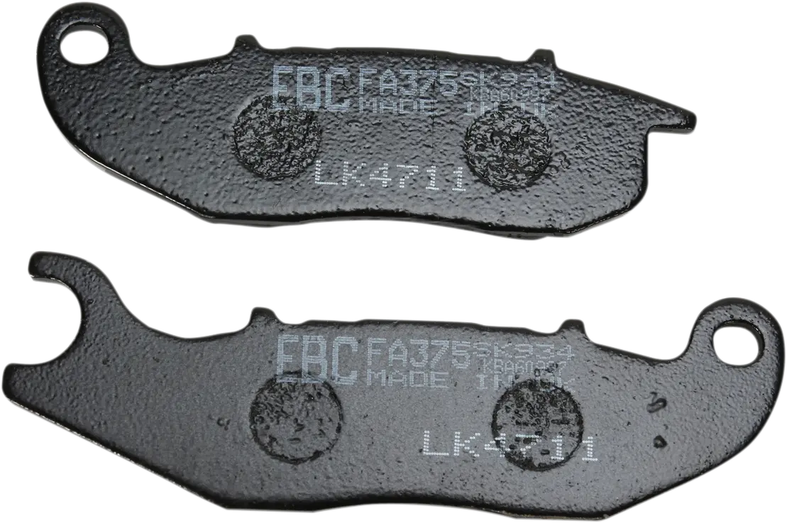 Ebc Fa375 Brake Pads - Organic Base For Enhanced Braking - Front