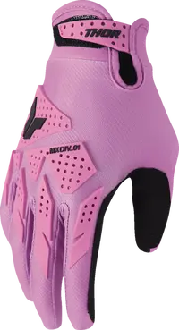 Thor Women's Launchmode Xp Gloves - Black/Orchid