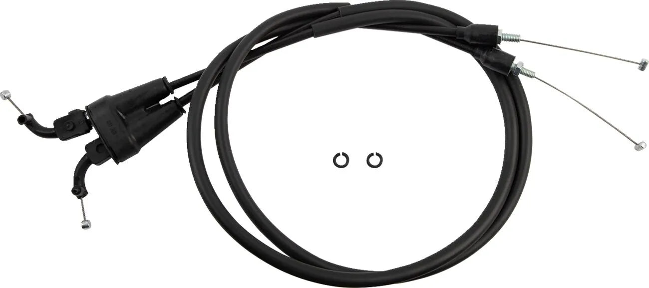 Moose Offroad Black Vinyl Throttle Cable