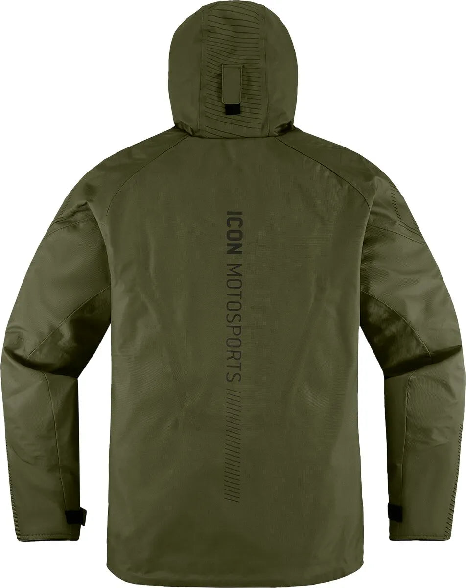 Icon Pdx3™ All Weather Motorcycle Jacket For Men - Olive