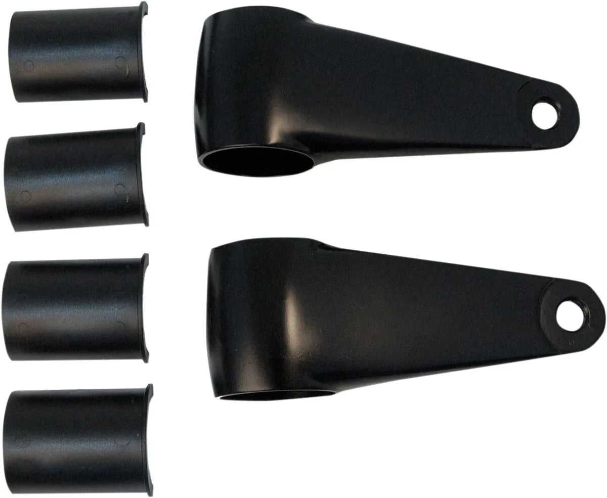 Emgo Headlight Mounting Brackets - 35/39/41mm Forks