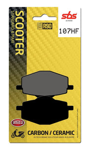 Sbs Hf Street Ceramic Organic Brake Pads - Front & Rear