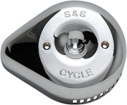 S&s Cycle Stealth Air Cleaner Cover - Chrome