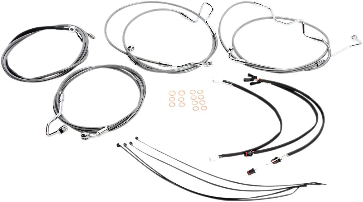 Magnum Shielding XR Handlebar Installation Kit for Ape Hangers