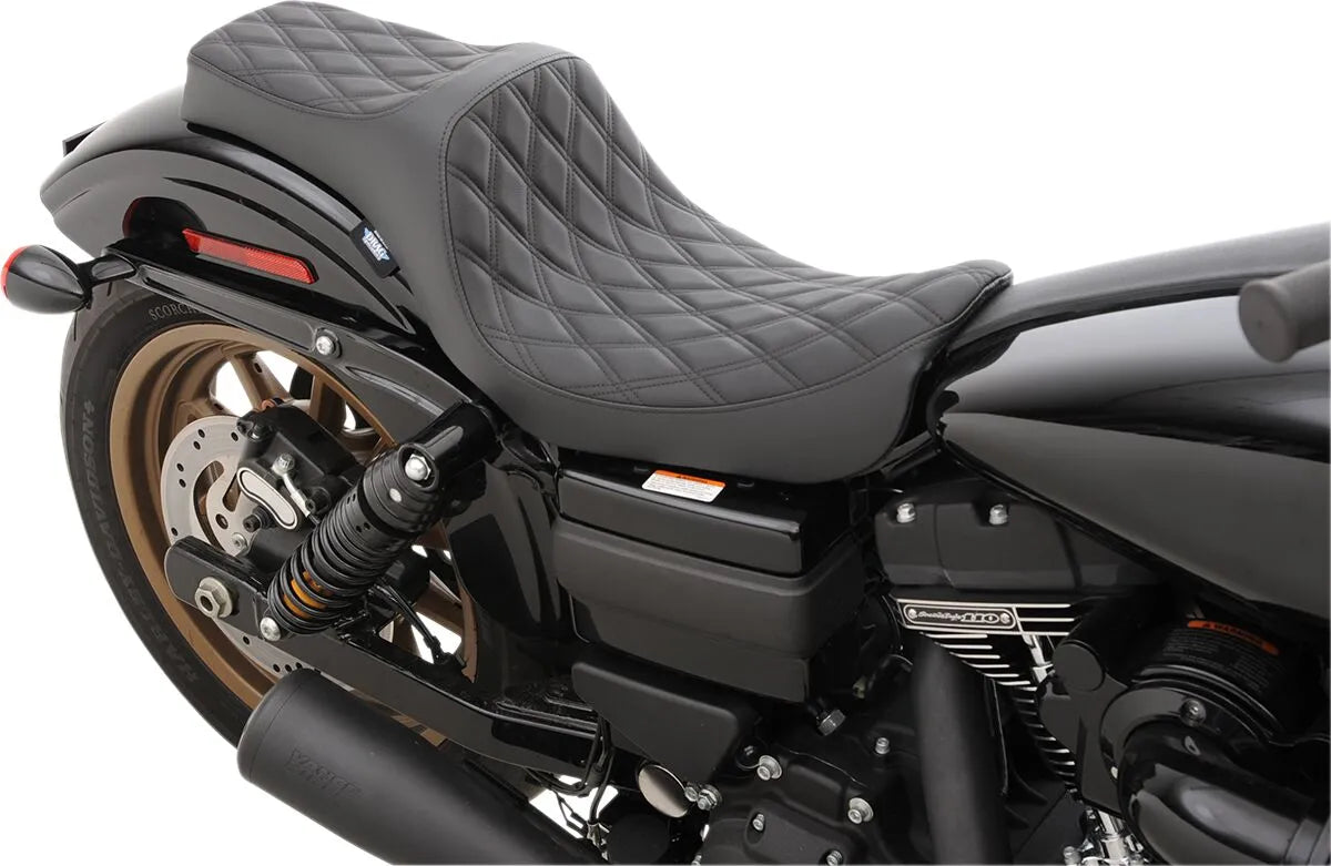 Drag Specialties Predator Iii Seat - For Harley Davidson