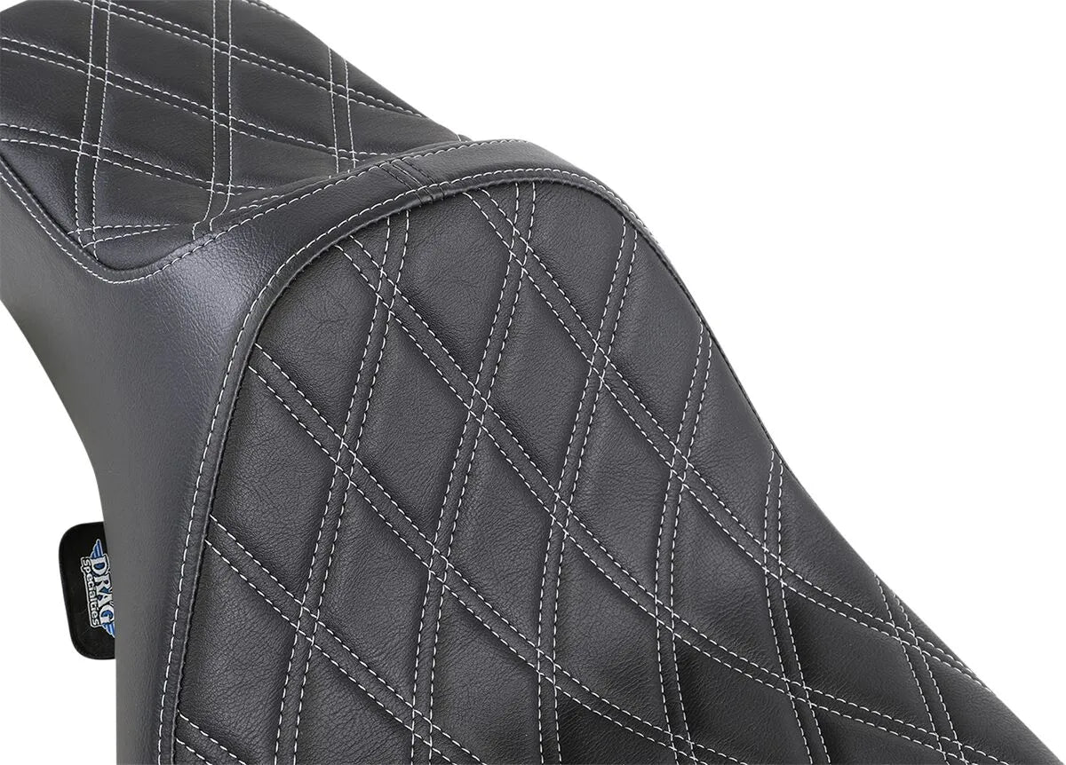 Drag Specialties Extended Reach Seat - For Harley Davidson